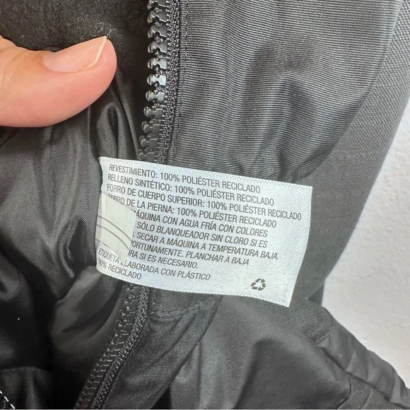 Cat & Jack Kids Black Snow Bib Overalls Size 2T - Picture 4 of 8